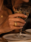 Constellation Étoile Signet Ring